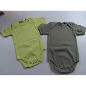 Dirkje - 2 Pack - Rompertjes - Kaki / limoen - 18 maand 86
