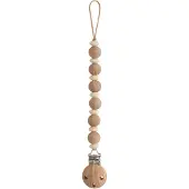 Mushie Speenketting Luna Faux Wood