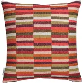 Røros Tweed Ida kussen 50x50 cm Red shades