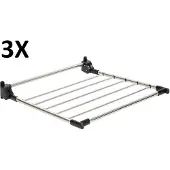 CASIBEL 3X Casibel Wanddroogrek RVS