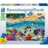 Ravensburger puzzel Baby zeeschildpadden - Legpuzzel - 500 Large Format stukjes