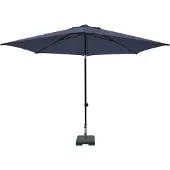 Madison Elba push-up parasol 300cm safier blue -
