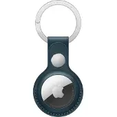 Apple AirTag Leren Sleutelhanger Baltisch blauw