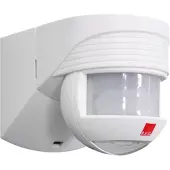 B.E.G. PIR Bewegingssensor | Wand Opbouw IP54 10m Wit | 91001
