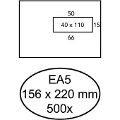 Quantore Vensterenvelop EA5 VR Wit