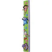 Nickelodeon - Dora Explorer - Groeimeter - Groei meetlat - 3D foam uitvoering - Kinderkamer - Muurdecoratie - Muursticker.