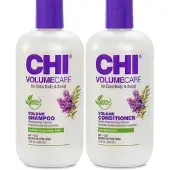 Chi Natural Life CHI Duo Pack VolumeCare Volumizing 355ml Shampoo + 355 ml Conditioner