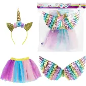 Dream House Dream Horse Verkleedset - Eenhoorn Vleugels Met Tutu En Hoorn - Unicorn