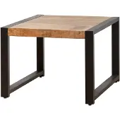 Starfurn Bijzettafel Boaz | 60 cm (Naturel, 60x60x45cm)