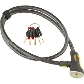 Onguard Fietsslot - - Akita - Kabel 120 cm - 12 mm - Zwart