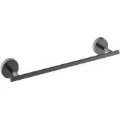 Hotbath Archie handdoekhouder 30cm gunmetal geborsteld PVD