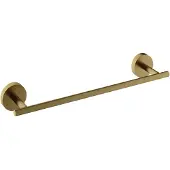Hotbath Archie ARA06 Handdoekstang 34cm RVS 316 - Geborsteld Messing PVD - Accessoires, Handdoekhouders, Handdoekstangen - 8720629192185