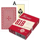 Fournier 818 Jumbo 2 Index Speelkaarten Rood