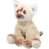 Suki Pluche knuffel dieren Himalayan kat/poes 13 cm - Knuffel huisdieren