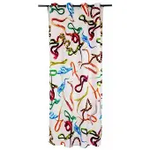 Seletti Snakes gordijn wit - 02402