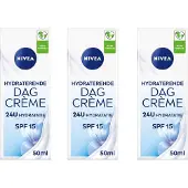 Nivea Essentials Hydraterende Dagcrème - SPF 15 - 3 x 50ml