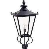 Elstead Lighting LED Tuin Pilaar Wilmslow | 1X E27 Max 60W | IP23 | Black
