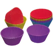 Colourworks Silicone Cupcakevormpjes 12 Eenheden