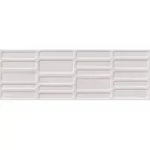 Jabo Gravity Axel White keramische wandtegel 40x120cm gerectificeerd