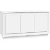 vidaXL Dressoir 102x35x55 cm bewerkt hout wit
