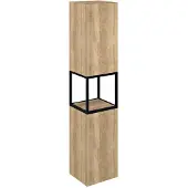 Sapho Skara hoge eiken kast 35x171x32cm licht bruin