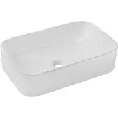 Comad Kati wastafel 61x15cm glans wit