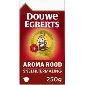 Douwe Egberts Aroma rood Snelfilterkoffie 250 g