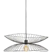 QAZQA Design hanglamp zwart 66cm - Pua