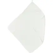 Meyco Baby Ruffle badcape - offwhite - 80x80cm