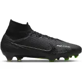 Nike Zoom Mercurial Superfly 9 Elite Gras Voetbalschoenen (FG) Zwart Grijs Neon Geel