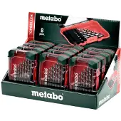Metabo Serie - Boormachine Accessoire - Metalen Boor Set - HSS-G Staal - 8 Stuks