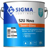 Sigma S2U Nova Semi-Gloss - Op Kleur Gemengd - 2,5 L