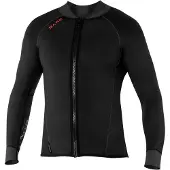 Bare Exowear Long Sleeve Full Zip Thermal T-shirt 2 Mm Zwart M