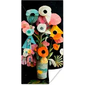 PosterMonkey Boeket - Vaas - Bloemen - Kleuren