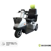 Ds Covers MOBB Hoofdsteunhoes Scootmobiel – Waterdichte Beschermhoes – Reflecterend & Fluorescerend – Maat L –