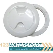 Talamex Ronde witte inspectiedeksels boot - 165 mm - Wit