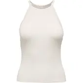 ONLY Slim fit top van een fijn gebreide viscosemix, model 'GEMMA'
