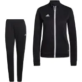 Adidas Entrada 22 Full-Zip Trainingspak Dames Zwart Wit
