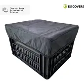 Ds Covers CRATE Fietskrathoes – Waterdicht – Regenhoes voor Fietskrat – Beschermt tegen Regen & Vuil – Maat M – Zwart –