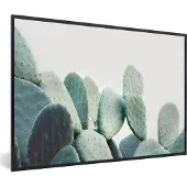 PosterMonkey Fotolijst incl. Poster - Cactus - Groen - Plant - Natuur - 30x20 cm - Posterlijst
