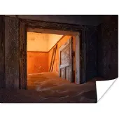PosterMonkey Deur - Zand - Huis - Architectuur