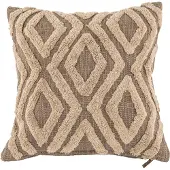 Tiseco Sierkussen Home Studio Sahara Contrast Taupe - 45 x 45 cm