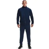 Under Armour Knit Trainingspak Compleet Navy Blauw | XXL
