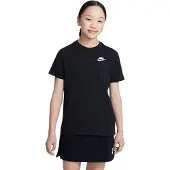 Nike G NSW TEE CLUB SS BOY Meisjes Sportshirt - Maat M
