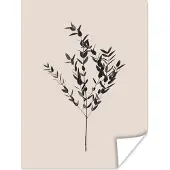 PosterMonkey Poster Planten - Groen - Natuur - 90x120 cm