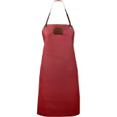 Xapron Leren schort Ohio blauw, standaard - Xapron
