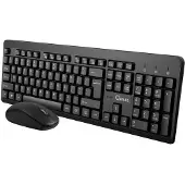 Qware Nottingham Draadloze Muis & Toetsenbord Combo Zwart