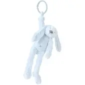 Happy horse Konijn Richie Hangknuffel - Blauw - Baby knuffel
