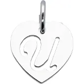 Lovenotes - Zilveren letterhanger
