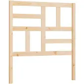 vidaXL Hoofdbord 81x4x104 cm massief grenenhout